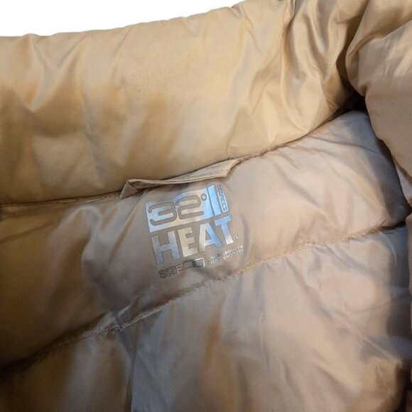 LNWOT 32 DEGREES Beige Lightweight Puffer Vest sz S - Picture 8 of 8